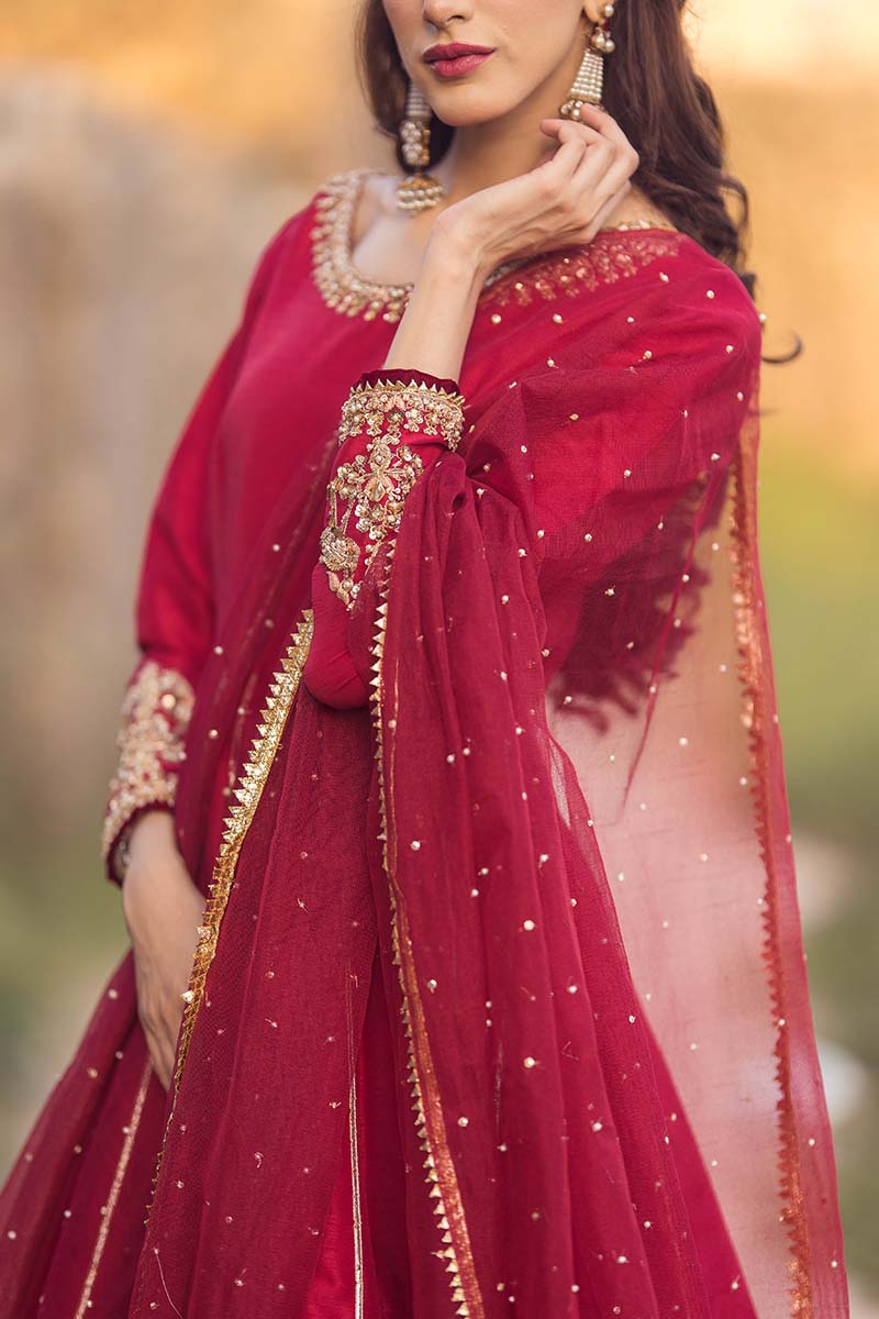 Red Formal Maxi-HANDMADE